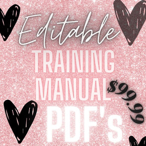 Editable Training Manual (Microblading & Ombré Powder Brows)